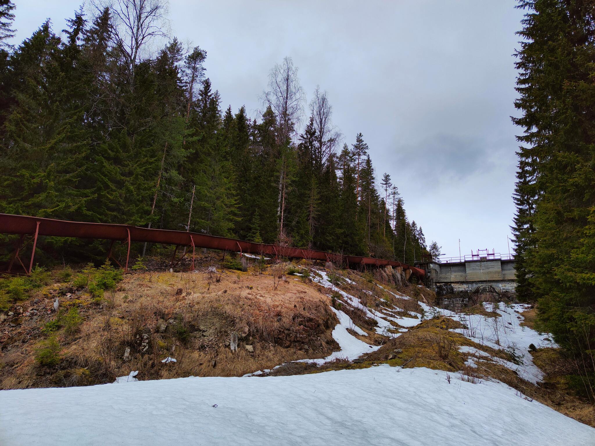 Karelia. The Kitenjoki River. May 1-2, 2022 - My, River, Alloy, Mobile photography, The nature of Russia, Карелия, Longpost