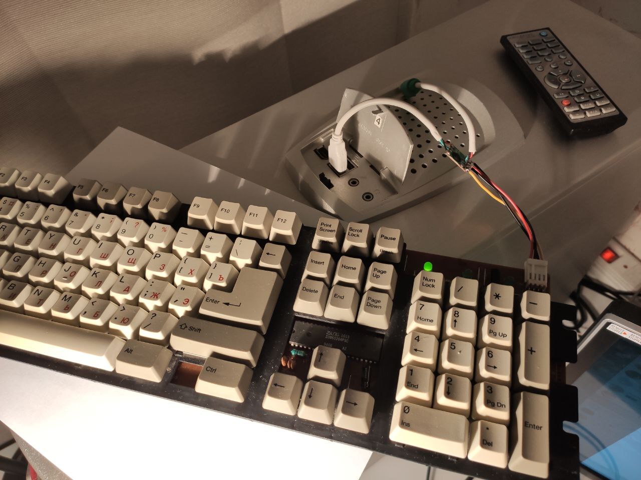 We turn the mechanical keyboard from the garbage into a modern one - My, Keyboard, Homemade, Longpost