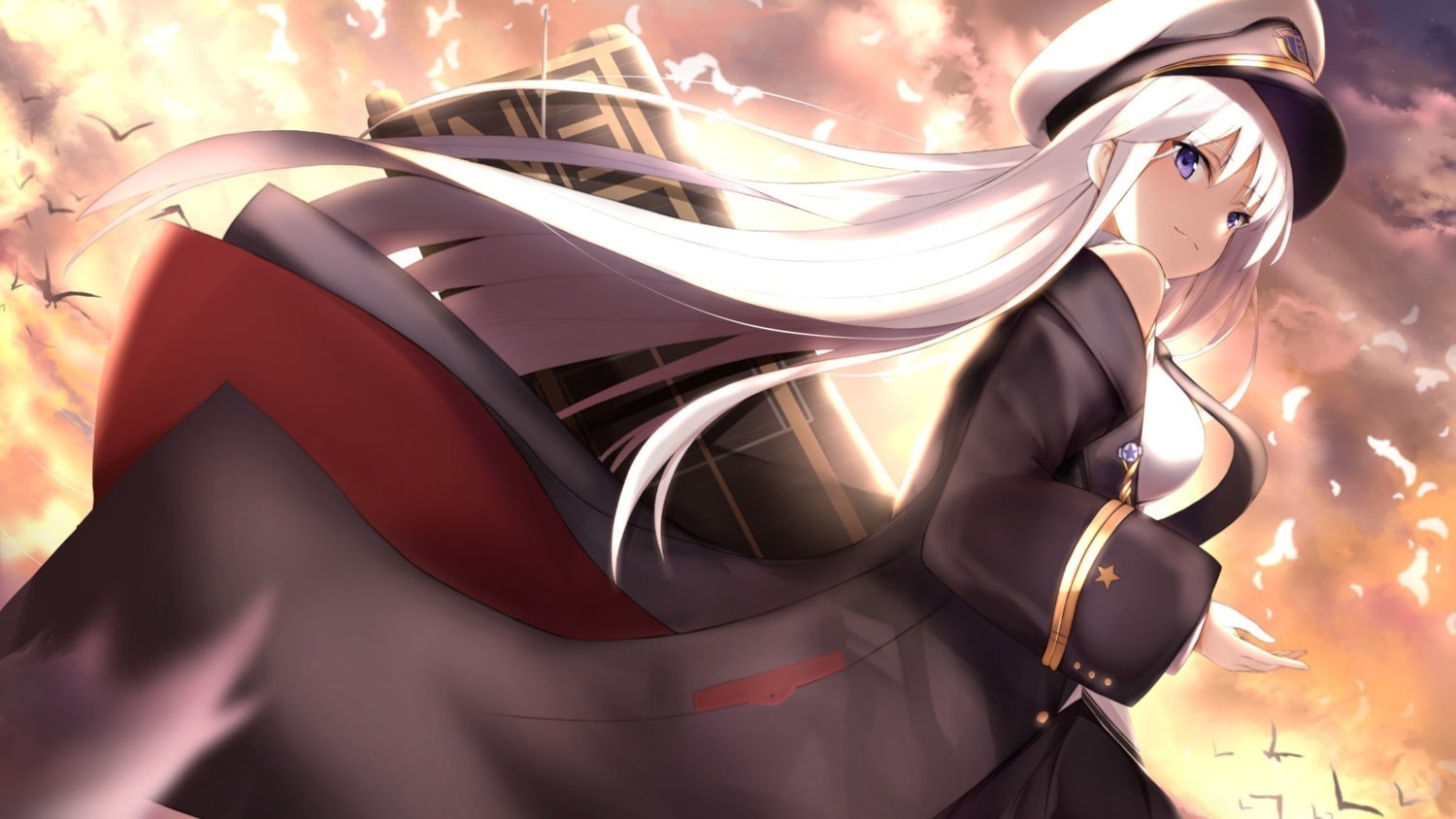 Who loves boats? - Anime, Anime art, Azur lane