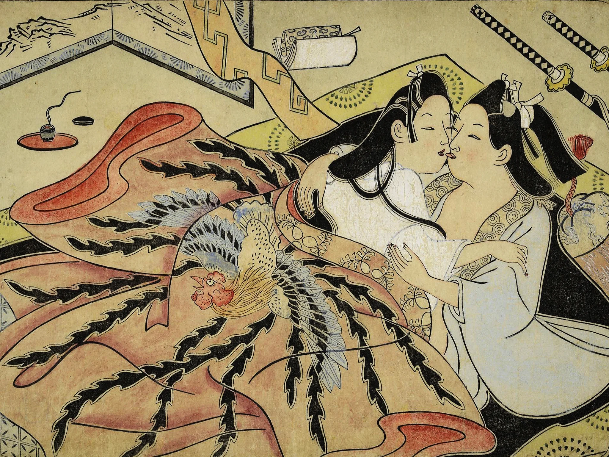 Only without kisses: the culture of sex among the Japanese until the 20th century - NSFW, Japan, The culture, Sex, Traditions, Informative, Longpost