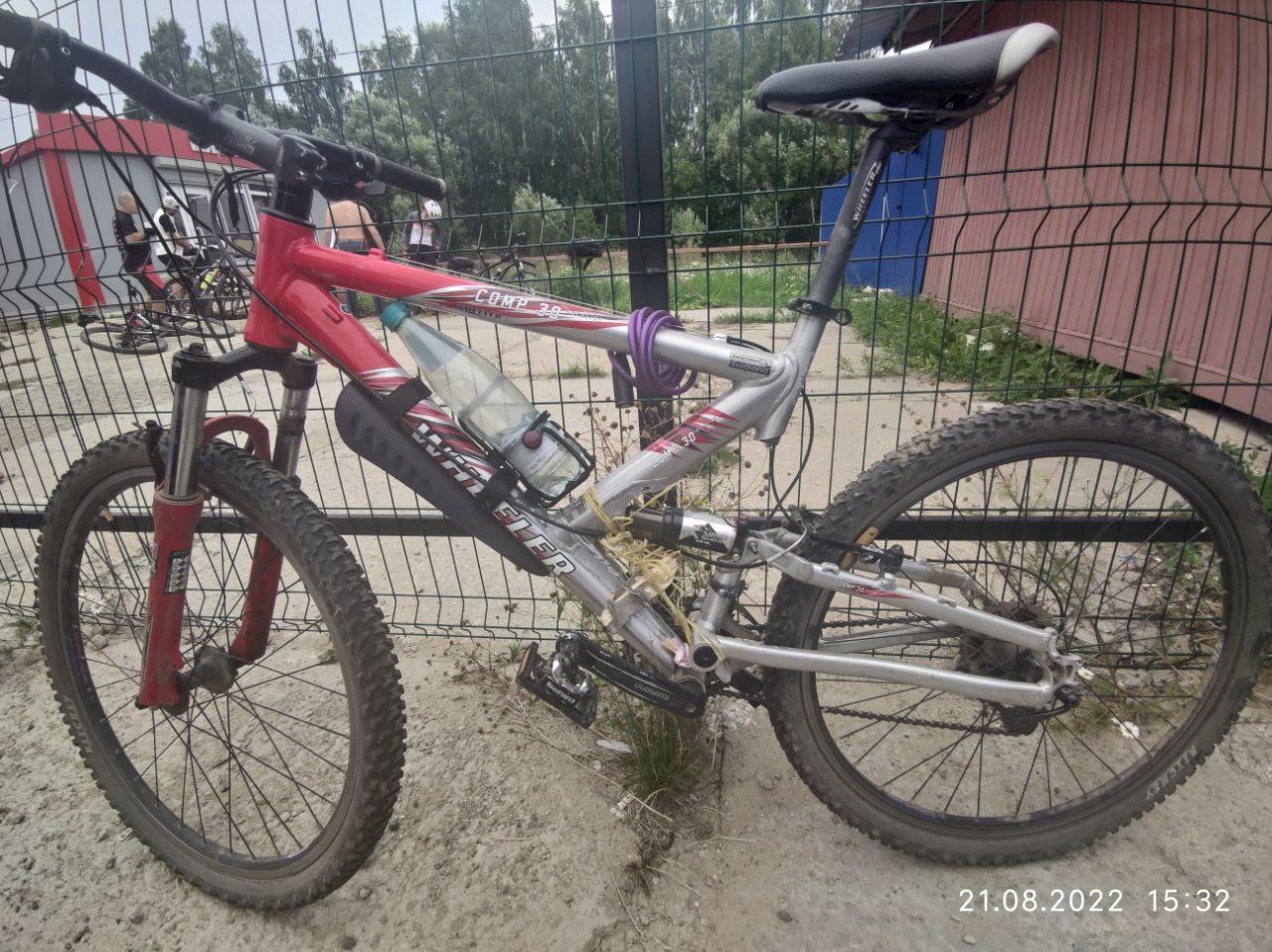 When I went to the reel on Auchan ... - My, Welding, A bike, Bike ride, Travel across Russia, Ashanbayk