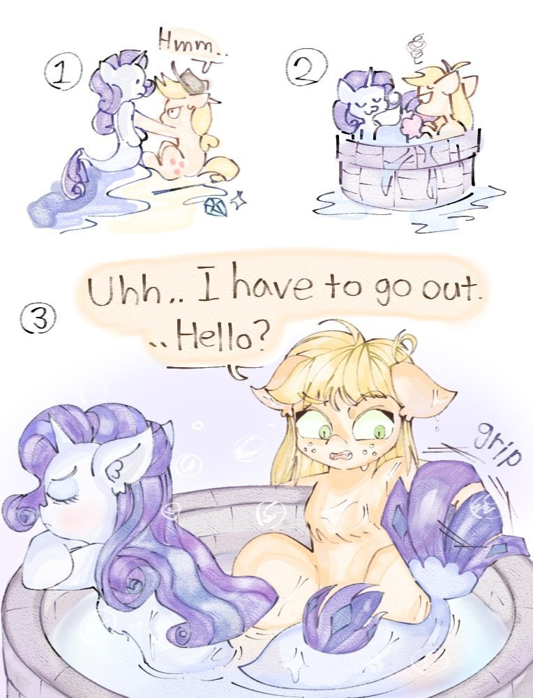 good catch - My little pony, Rarity, Applejack, MLP Lesbian, Shipping