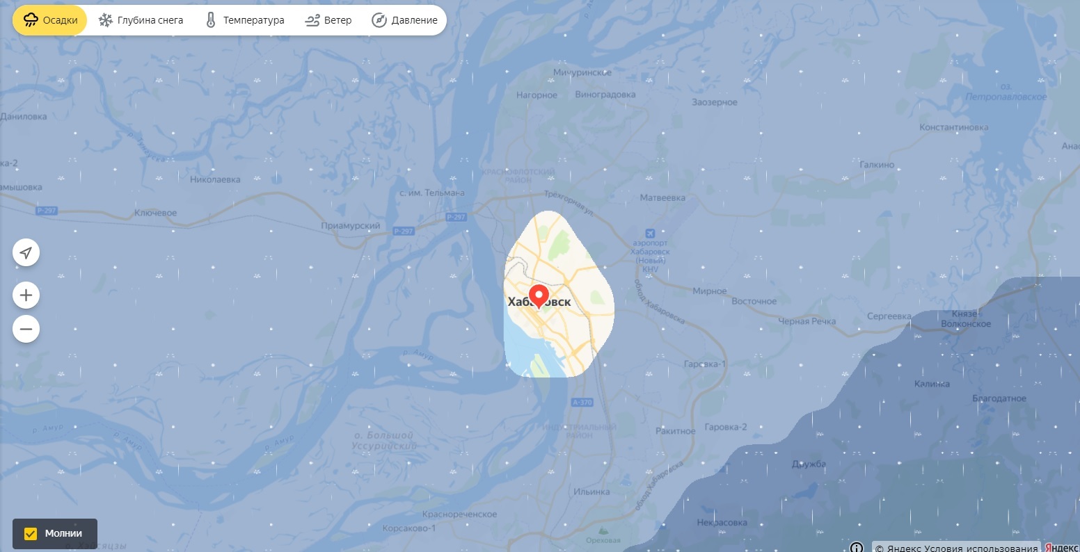 When I used all the spells to control the weather - Picture with text, Khabarovsk, Weather, Rain, Forecast, Yandex Weather