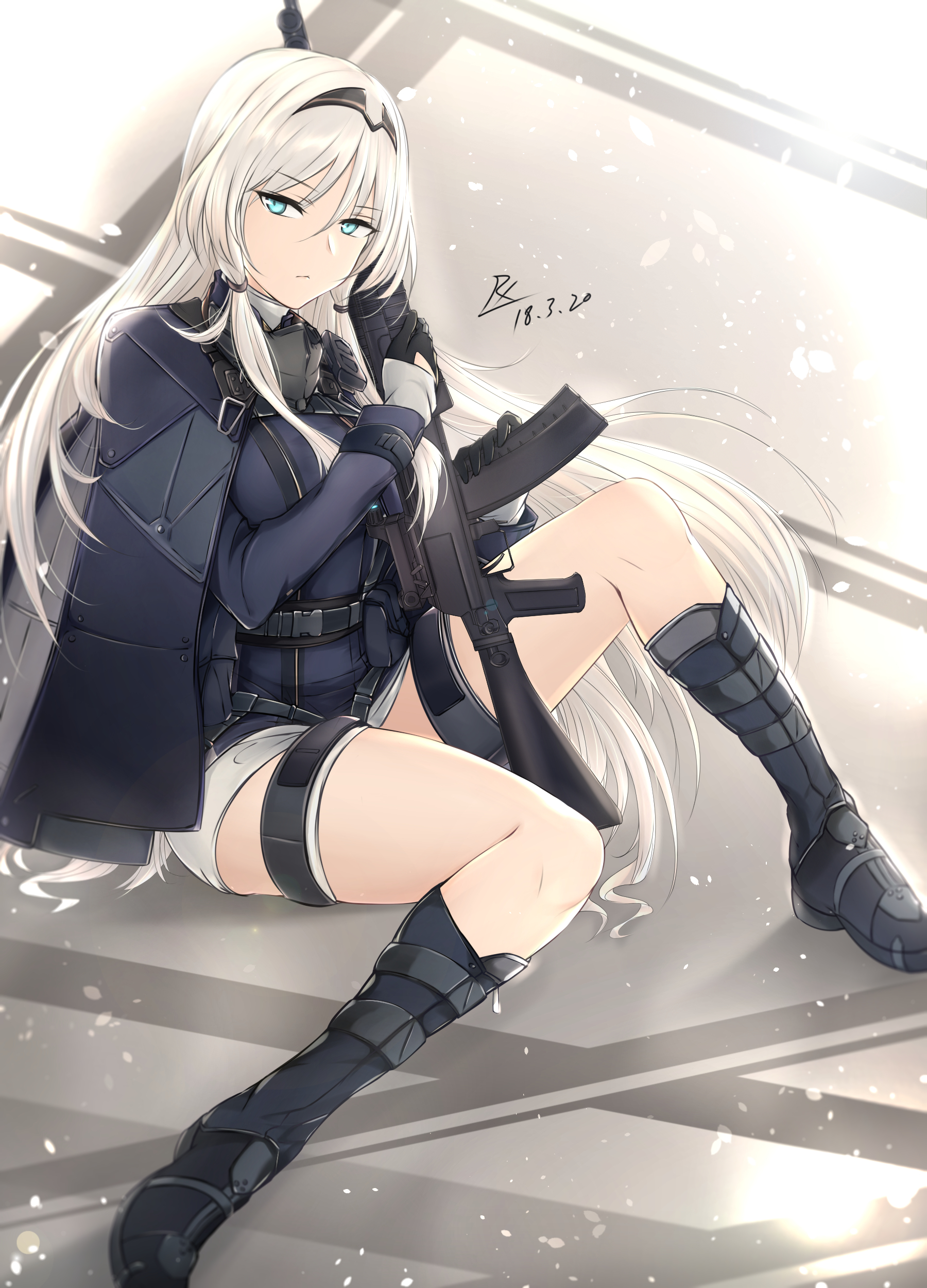 An 94 - Anime, Anime art, Girls frontline, Games, Art, Girls, AN-94