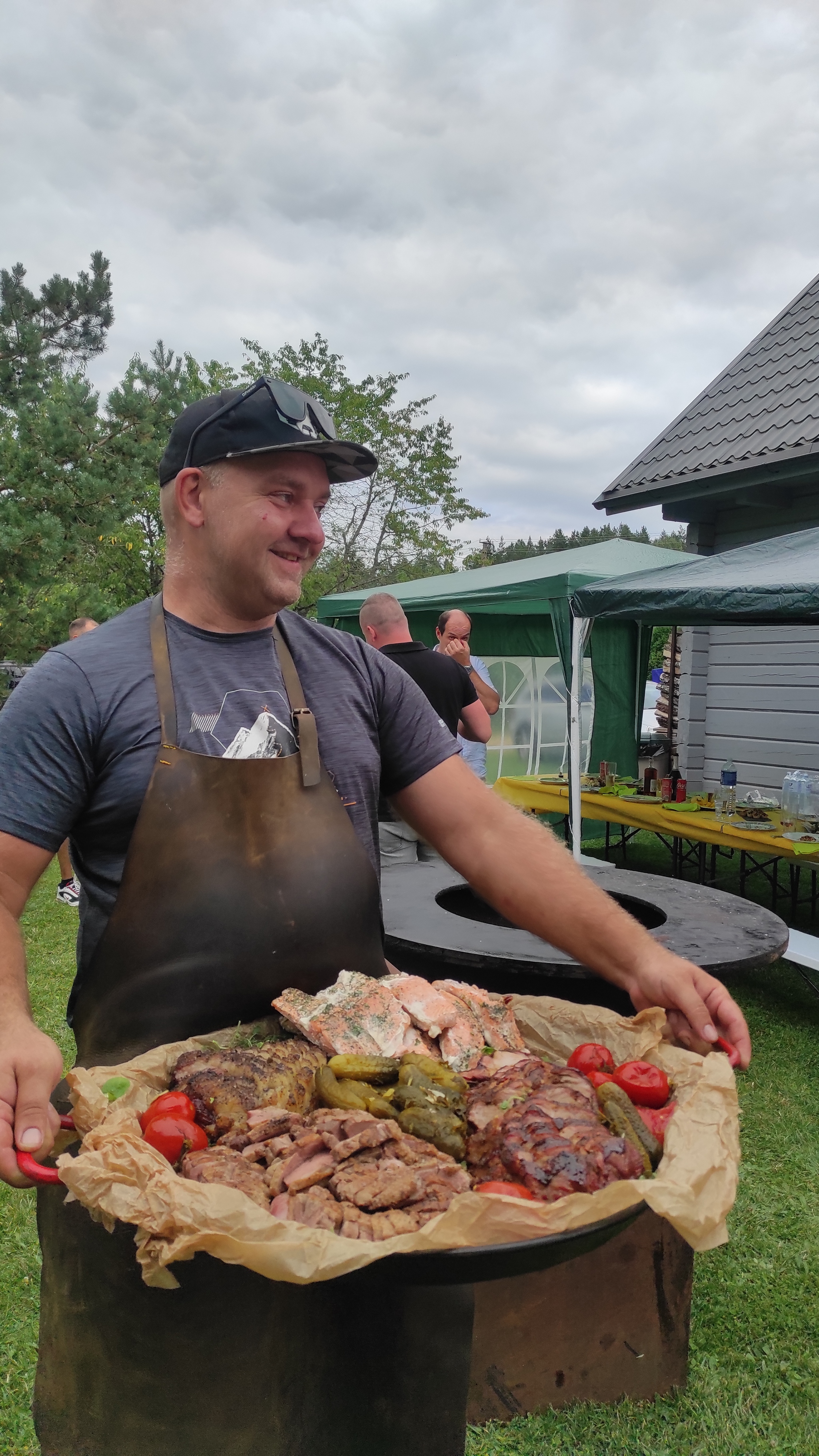 И ещё несколько фотографий с прошедшей недели - Моё, Уличная еда, Гриль, Мясо, Длиннопост, Морепродукты, Рыба