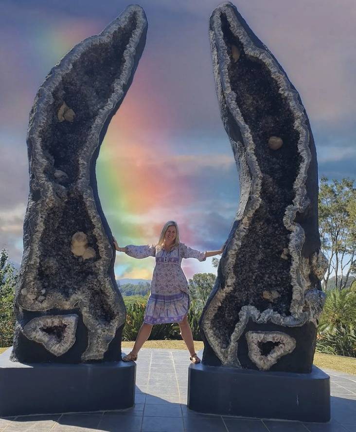 Crystal Castle in Australia is a stunning and one of a kind place - Garden, Australia, Geode, Amethyst, sights, Around the world, Longpost