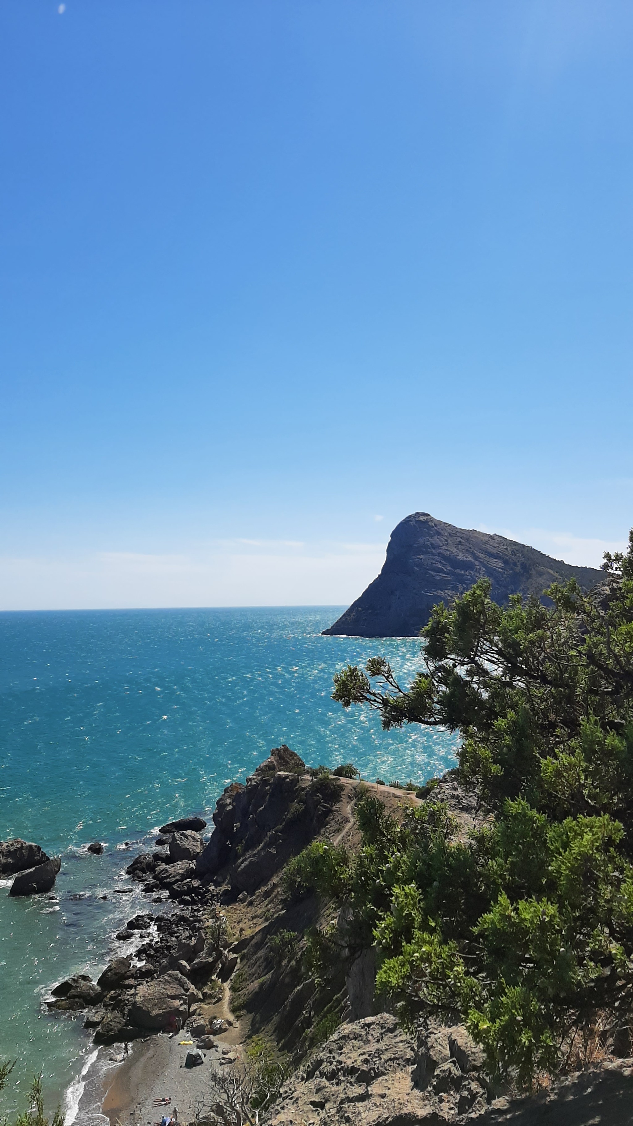 Crimea, New World - My, Crimea, The city of Sudak, New World, Sea, Summer, Vacation, The photo, The mountains, beauty, Nature, Longpost