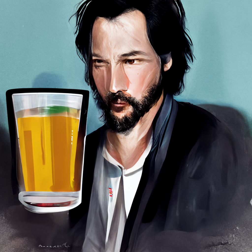 Famous people drink beer through Midjourney's eyes - My, Midjourney, Нейронные сети, Art, Notoriety, Celebrities, Beer, Longpost