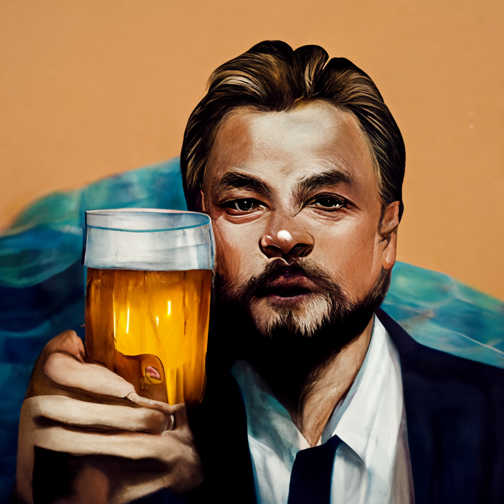 Famous people drink beer through Midjourney's eyes - My, Midjourney, Нейронные сети, Art, Notoriety, Celebrities, Beer, Longpost