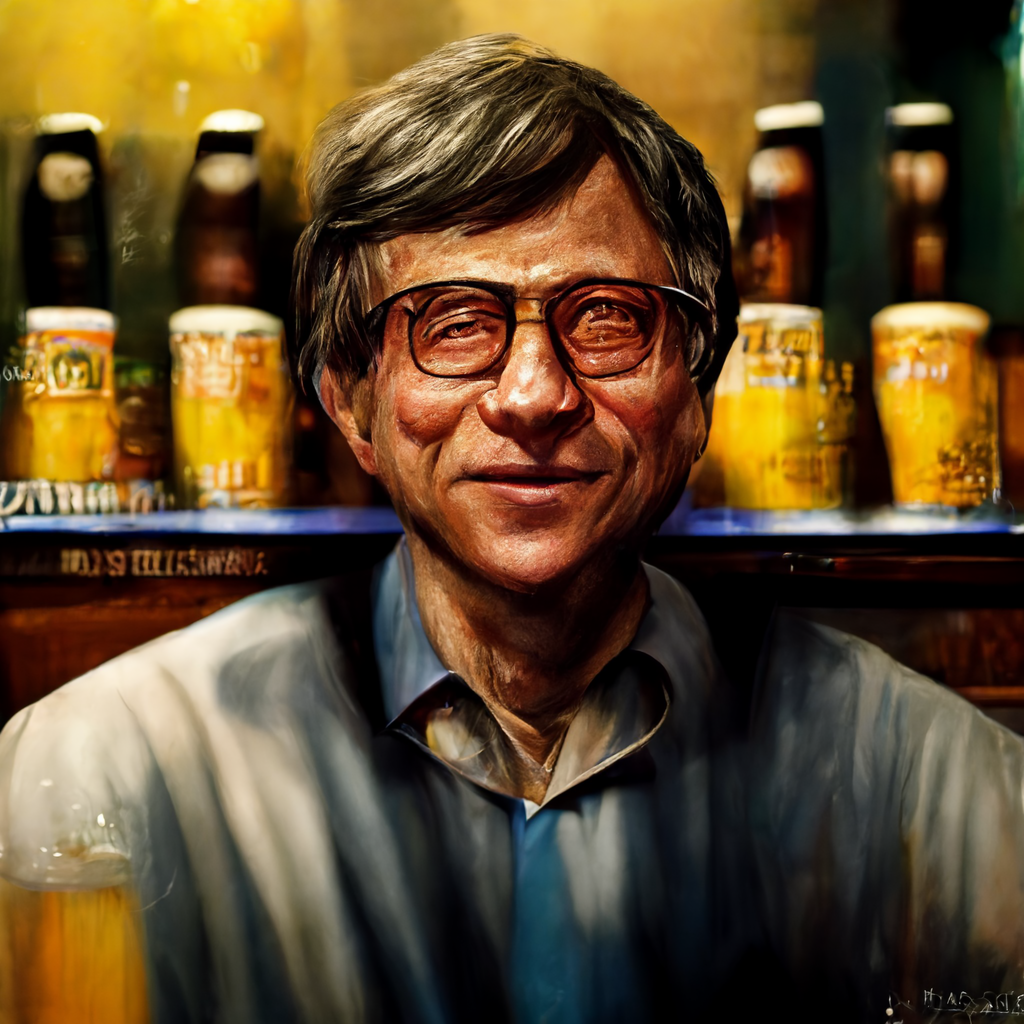 Famous people drink beer through Midjourney's eyes - My, Midjourney, Нейронные сети, Art, Notoriety, Celebrities, Beer, Longpost