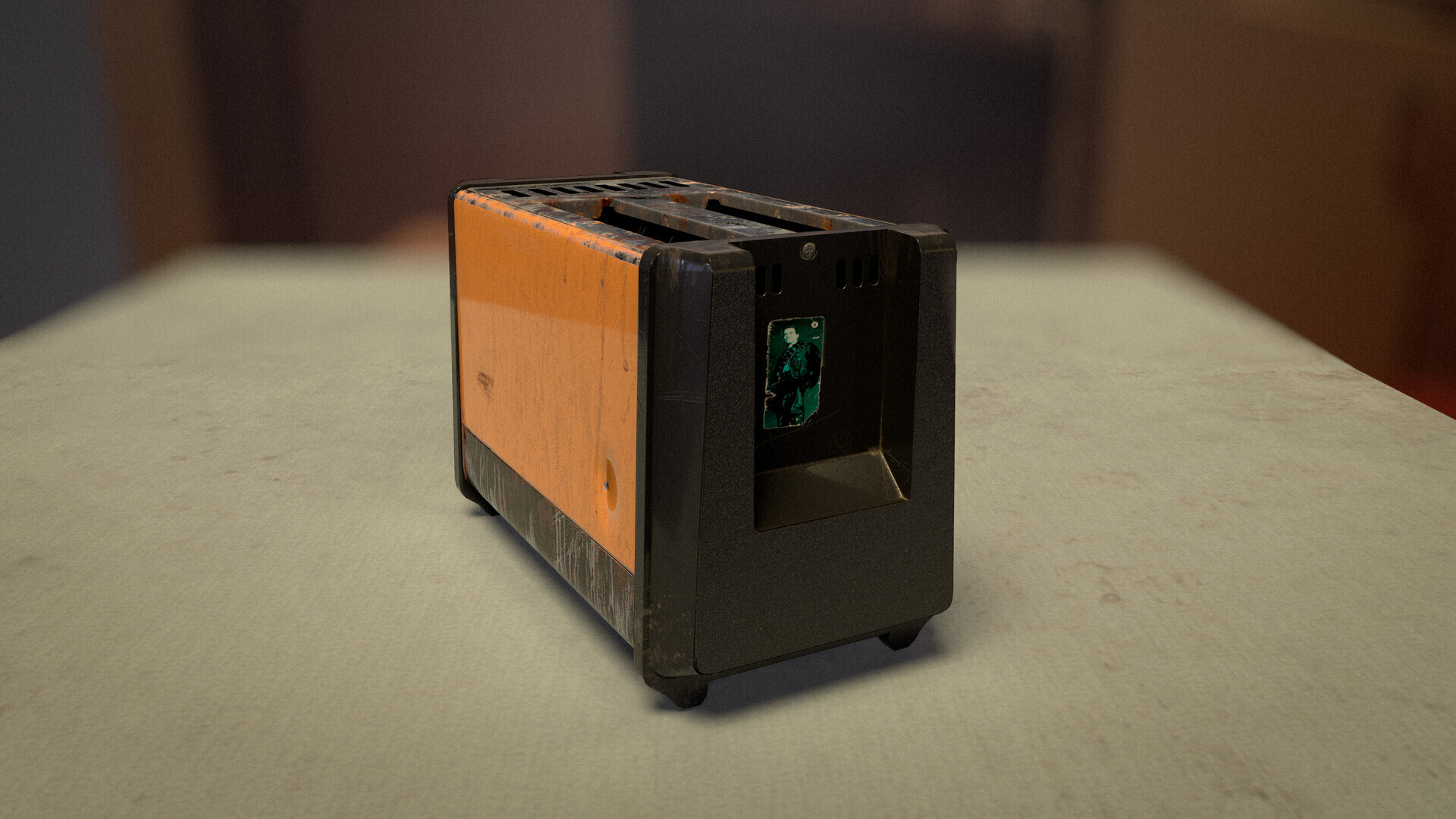 When junk inspires - My, 3D modeling, the USSR, Toaster, Props, Longpost