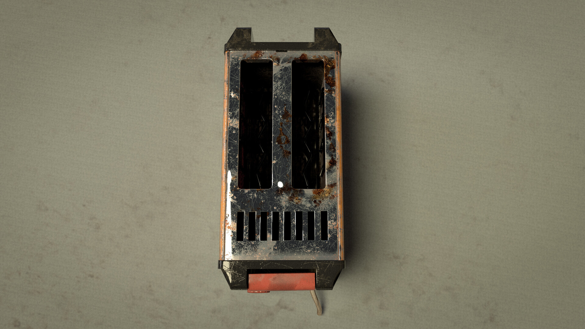 When junk inspires - My, 3D modeling, the USSR, Toaster, Props, Longpost