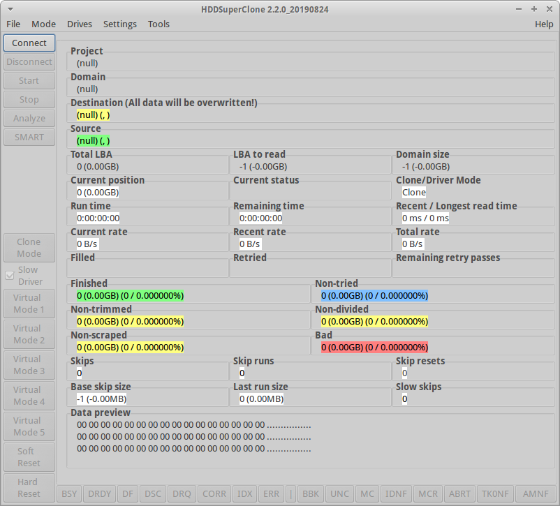 The code for HDDSuperClone, a program for copying information from faulty hard drives, has been opened - Sata, Scsi, Longpost