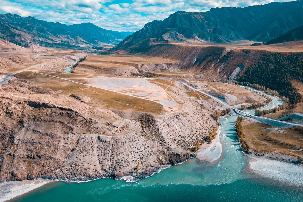 Confluence of the Chuya and Katun rivers - My, Travels, The mountains, Relaxation, Altai Republic, Hike, Camping, Vacation