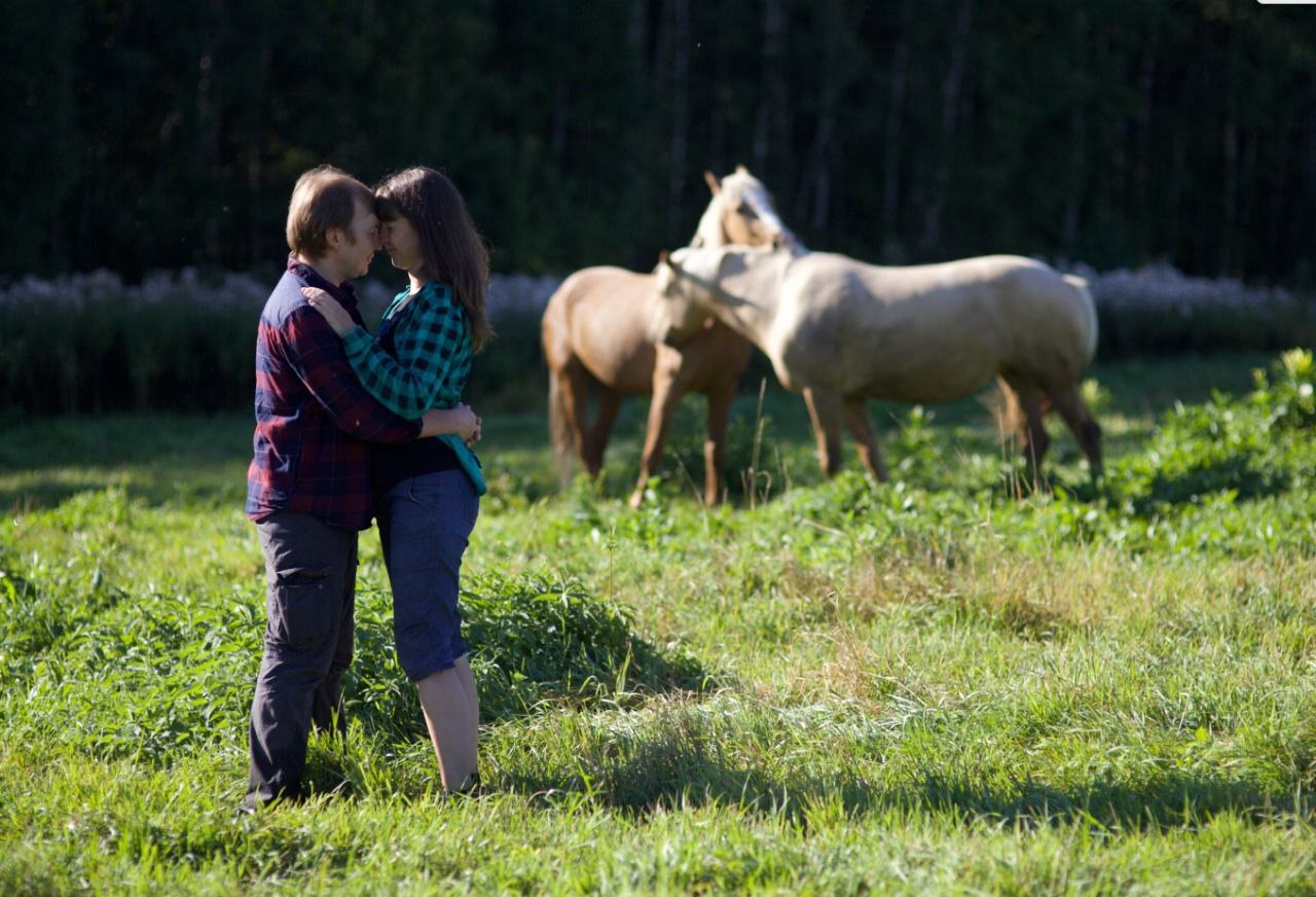 Love and horses - My, Horses, Love, Nature