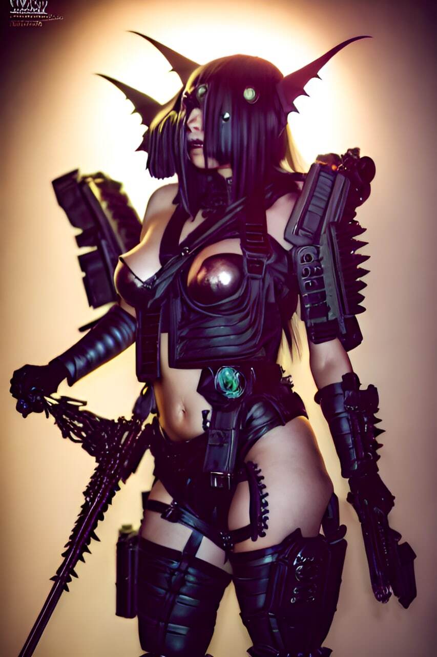 Waha boobs - NSFW, Warhammer 40k, Necrons, Нейронные сети, Longpost