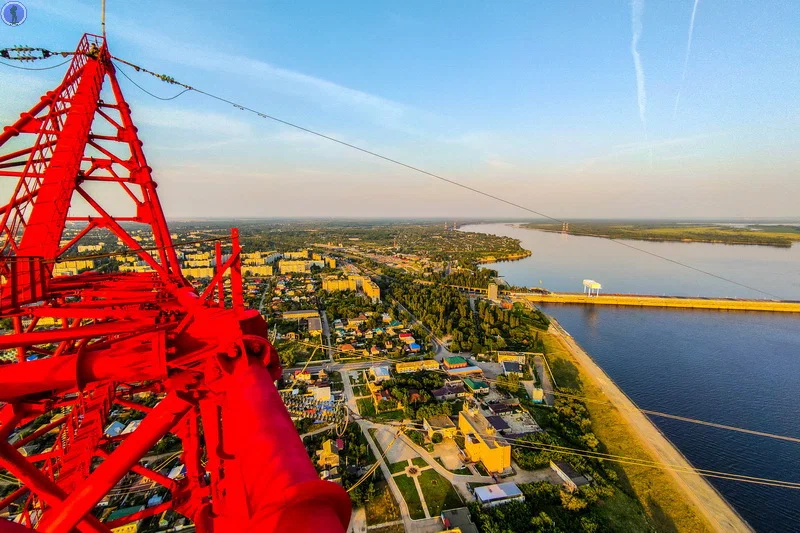 Continuation of the post Views from the highest power transmission tower in Russia and Europe - Support, Electricity, Height, The photo, Yandex Zen, Reply to post, Longpost