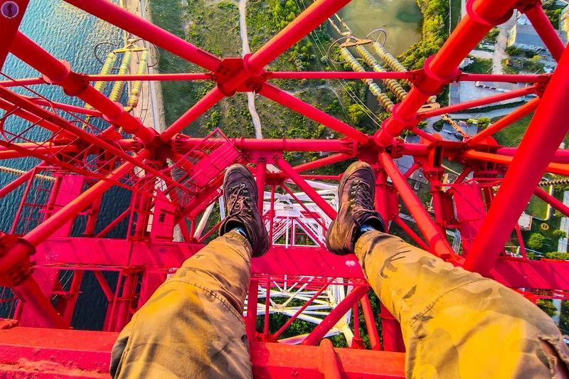 Continuation of the post Views from the highest power transmission tower in Russia and Europe - Support, Electricity, Height, The photo, Yandex Zen, Reply to post, Longpost