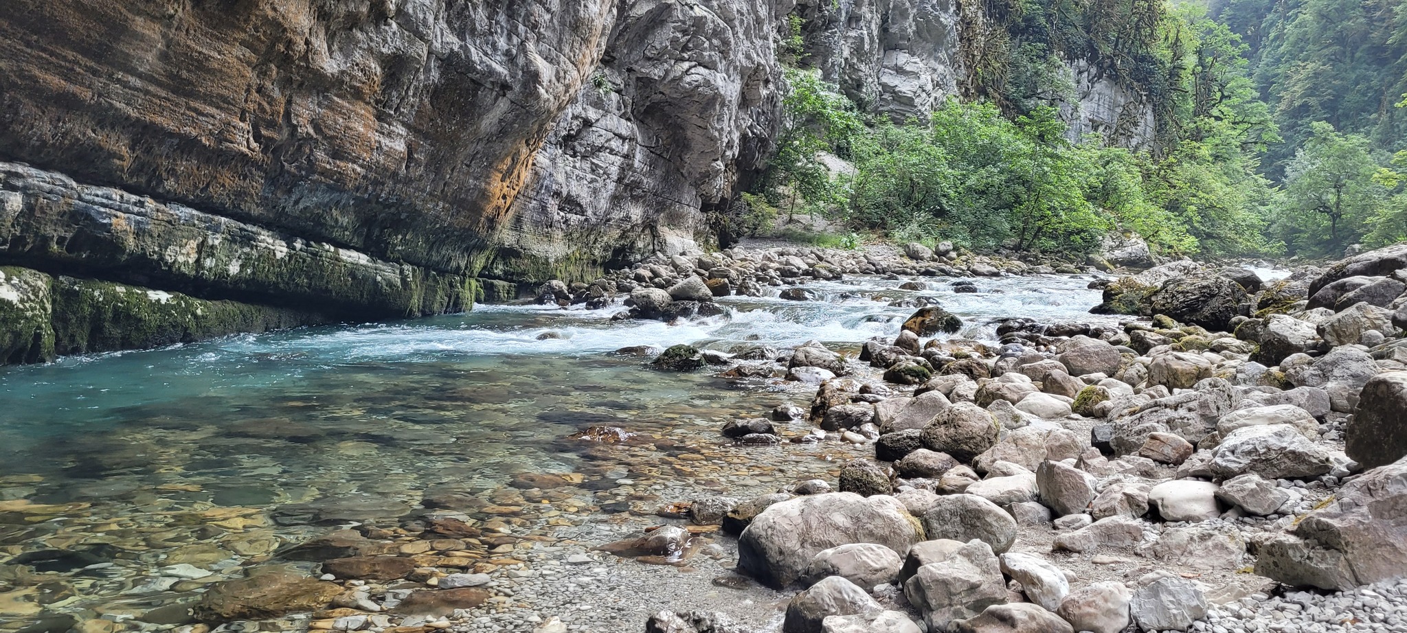 Rest in Abkhazia. Part 4 - Ritsa - My, Abkhazia, The mountains, Lake, Waterfall, Ritsa, Nature, Mobile photography, Longpost, Relaxation