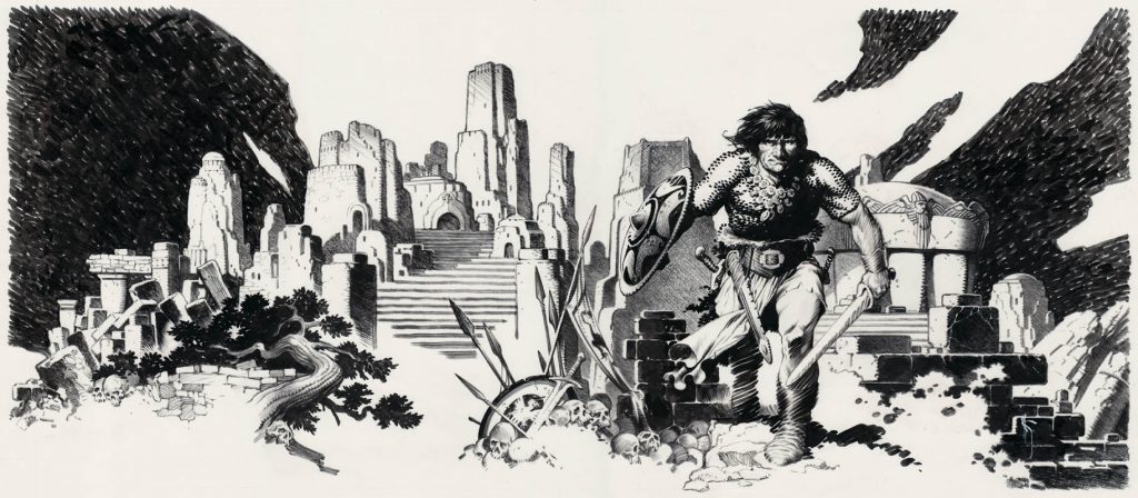 The world of Conan as the basis of fantasy. Hyborian era - from which Robert Howard created his universe - Conan, Conan the barbarian, Fantasy, Heroic fantasy, Robert Howard, Longpost