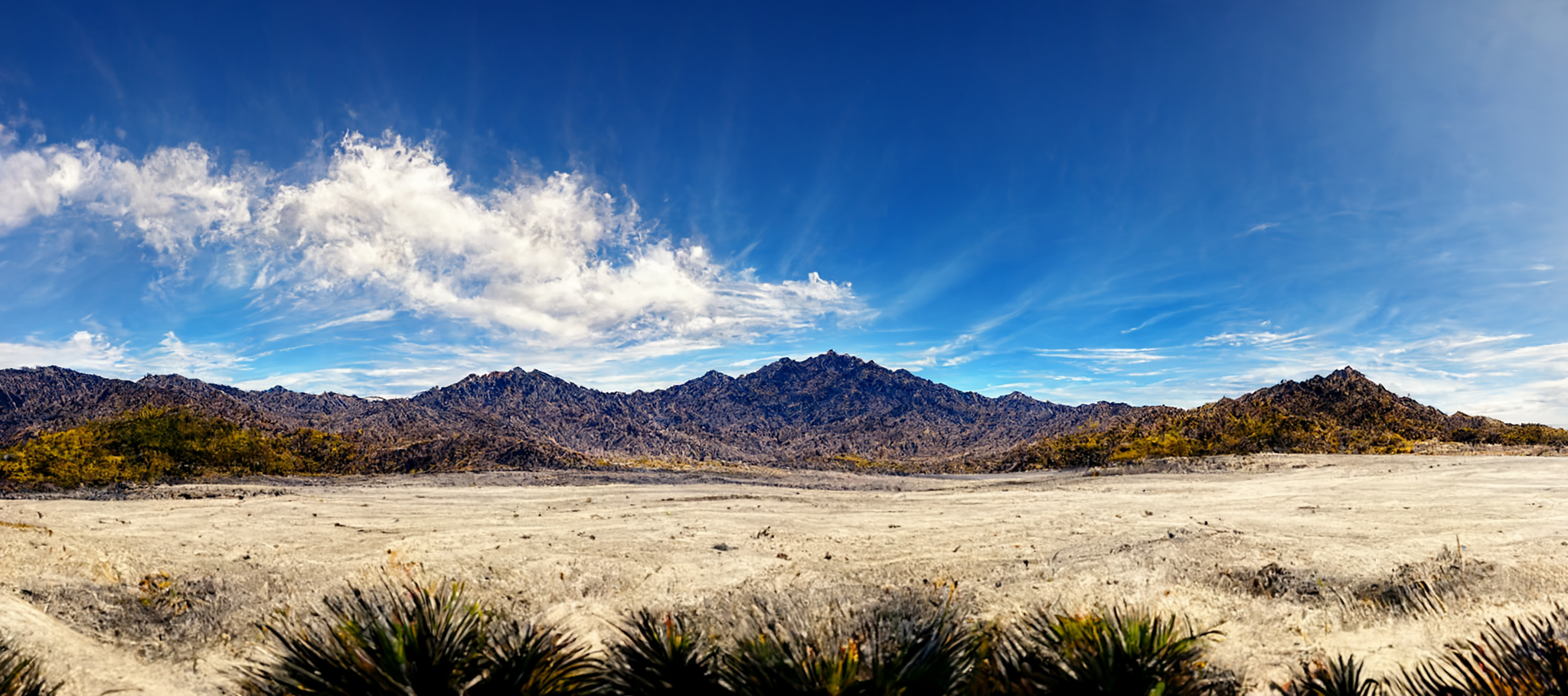 midjourney. Desert - My, Midjourney, Нейронные сети, Art, Nature, Desert, Death Valley, Longpost