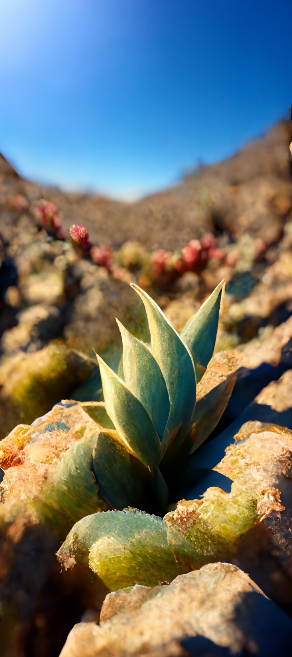 midjourney. Desert - My, Midjourney, Нейронные сети, Art, Nature, Desert, Death Valley, Longpost