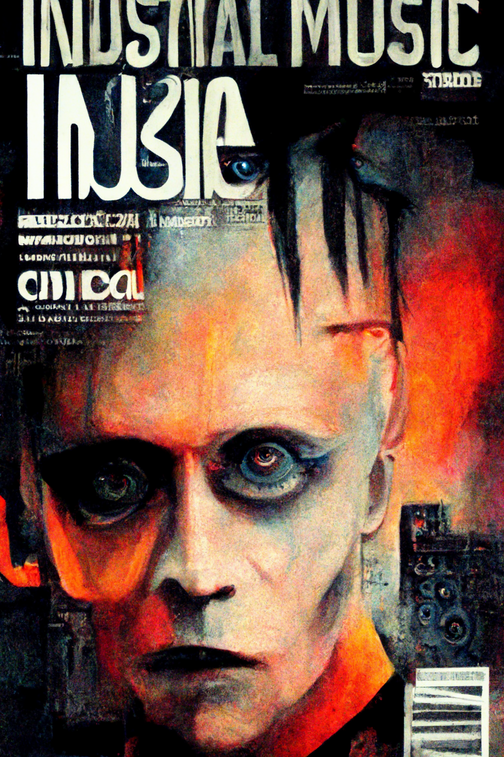 Fake music magazine covers by Midjourney - Midjourney, Нейронные сети, Art, Artificial Intelligence, Magazine, Longpost
