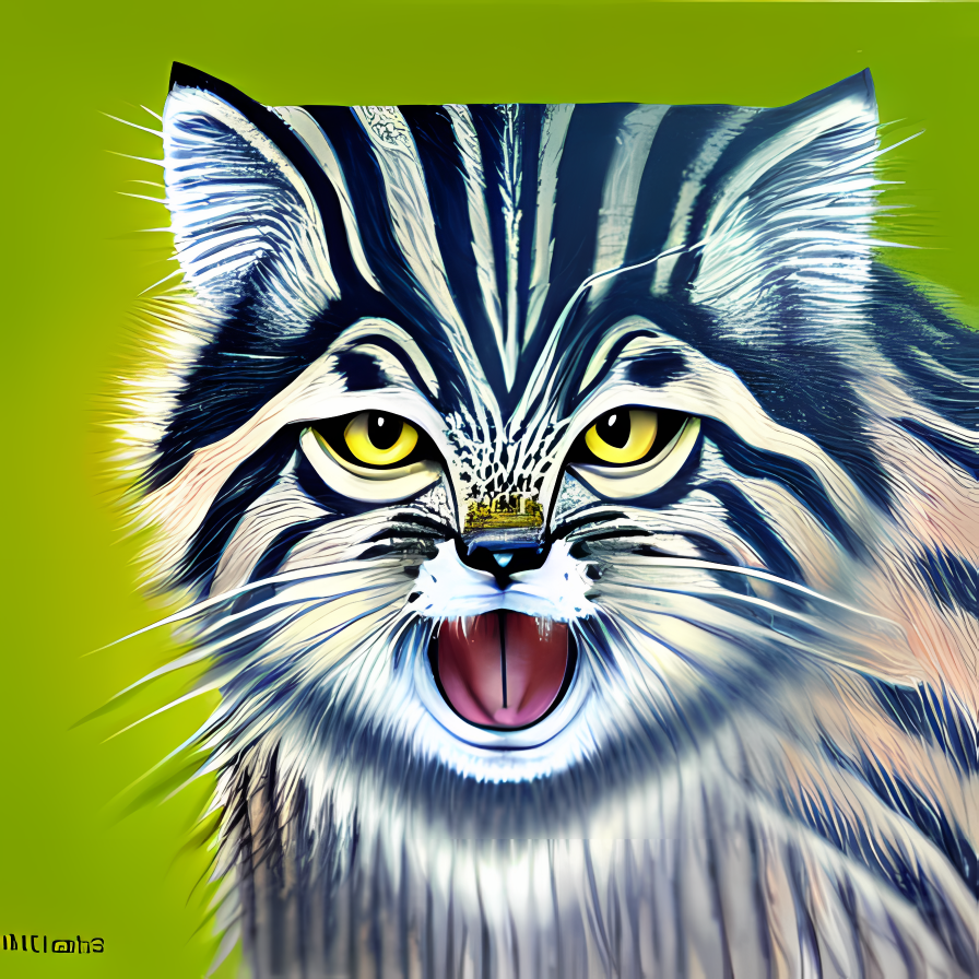 Neural network manuls, art =^_^= - Нейронные сети, Pallas' cat, Pet the cat, Small cats, Cat family, Stable diffusion, Art, Longpost