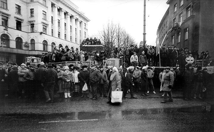 Riga in the 1990s, photo selection - Old photo, Black and white photo, A selection, Past, 90th, Retro, Post-Soviet, Longpost, Latvia, Riga