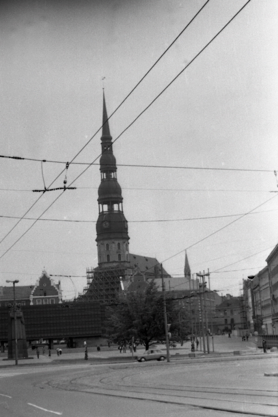 Riga in the 1990s, photo selection - Old photo, Black and white photo, A selection, Past, 90th, Retro, Post-Soviet, Longpost, Latvia, Riga