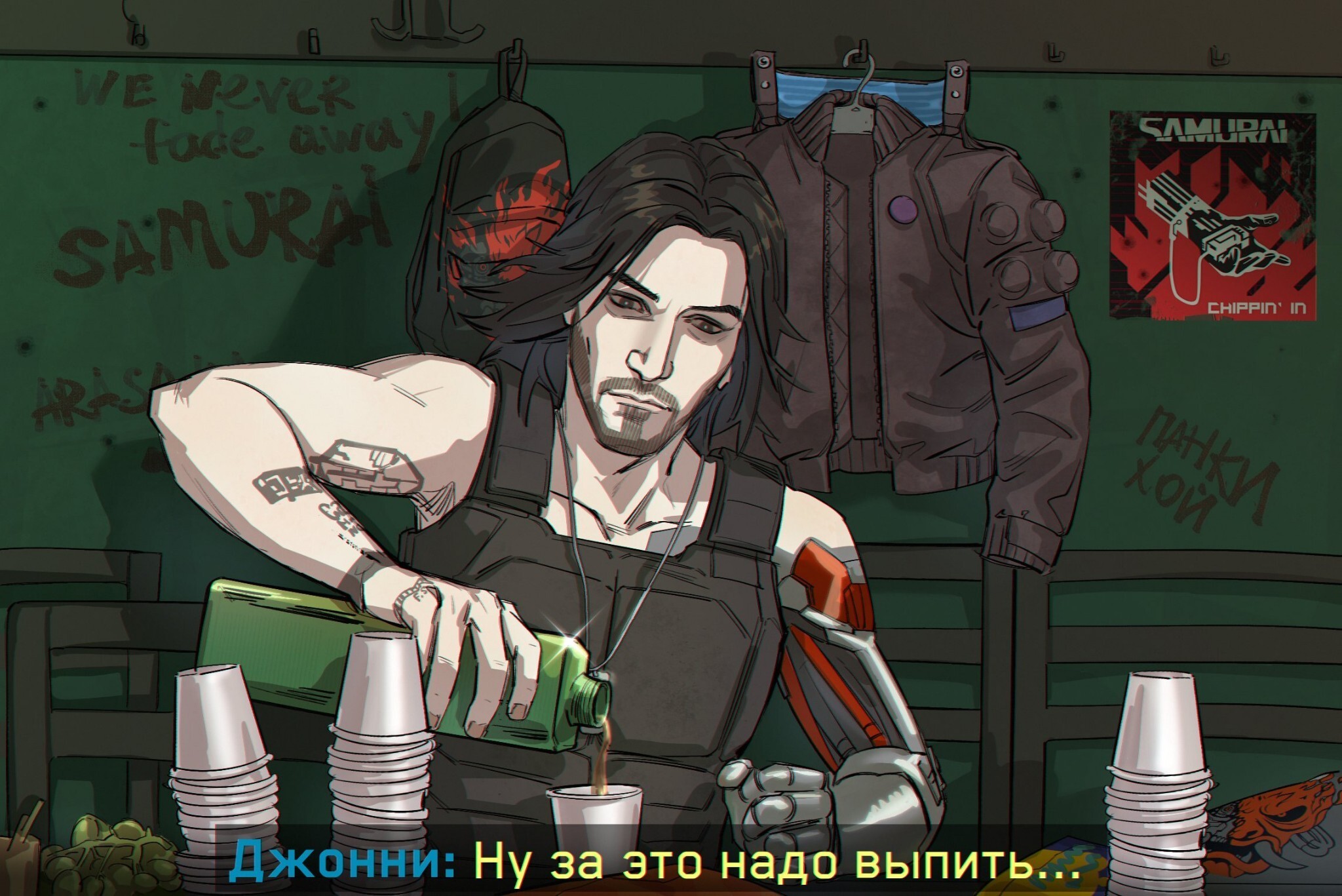 Арты по Киберпанку 2077 | Пикабу