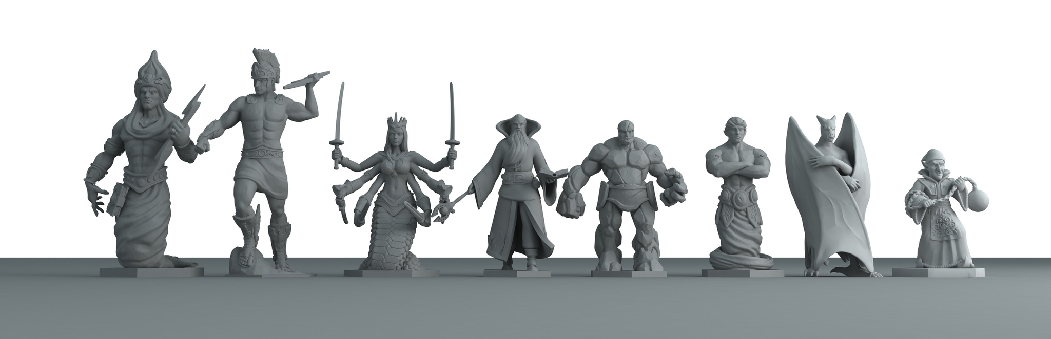 Heroes 3, Chess and more (part 1) - My, Tabletop role-playing games, Heroes, Heroes III HD, Figurines, Collectible figurines, Chess, 3D modeling, RPG, Miniature, Dungeons & dragons, Our NRI, Role-playing games, Board games, Craft, With your own hands, Longpost