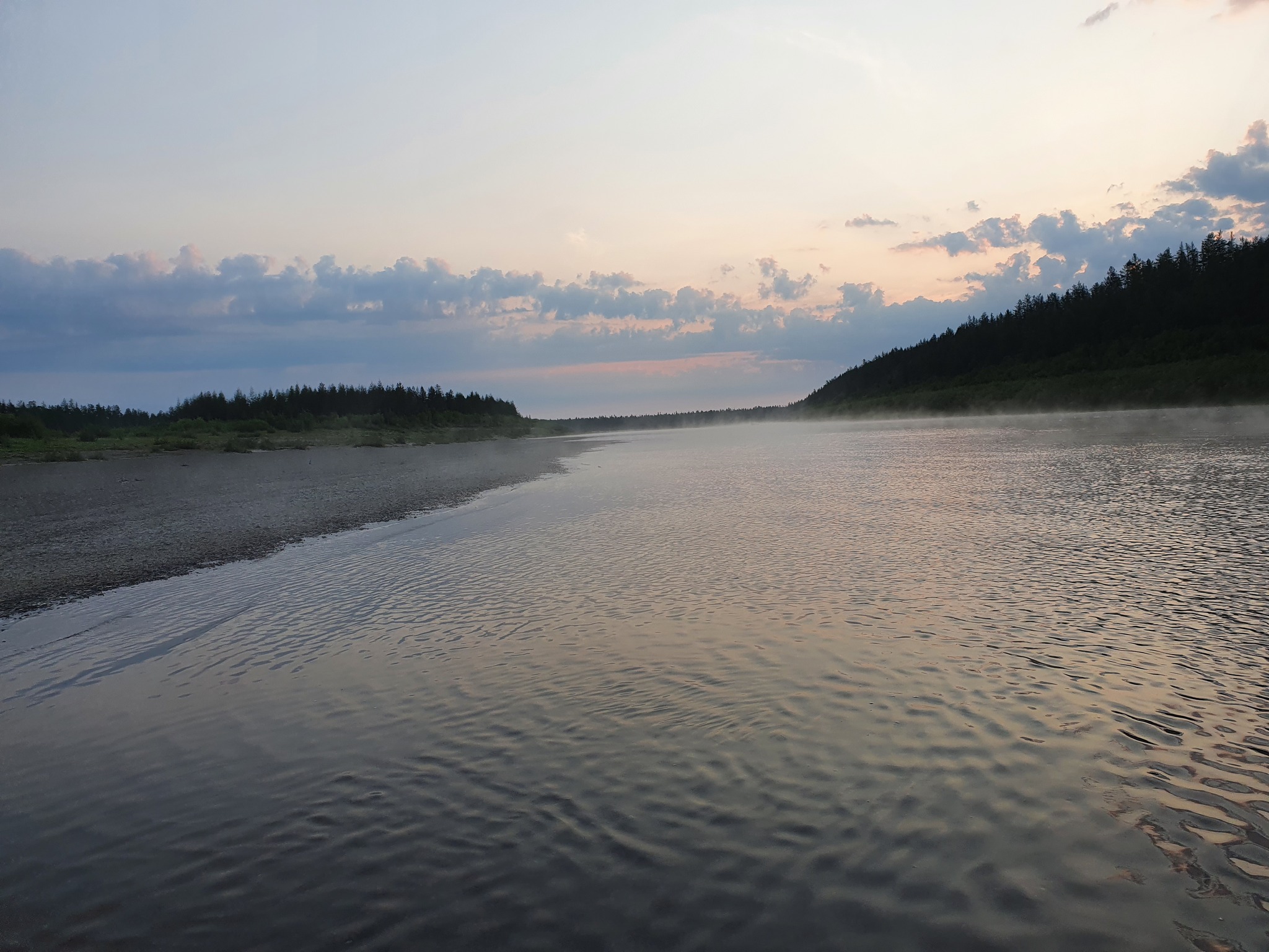 200 km along the taiga river. Photo selection - My, The nature of Russia, Yakutia, The photo, Longpost, River