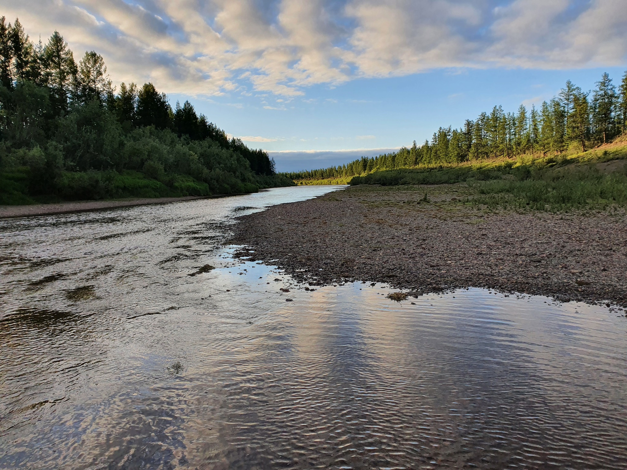 200 km along the taiga river. Photo selection - My, The nature of Russia, Yakutia, The photo, Longpost, River