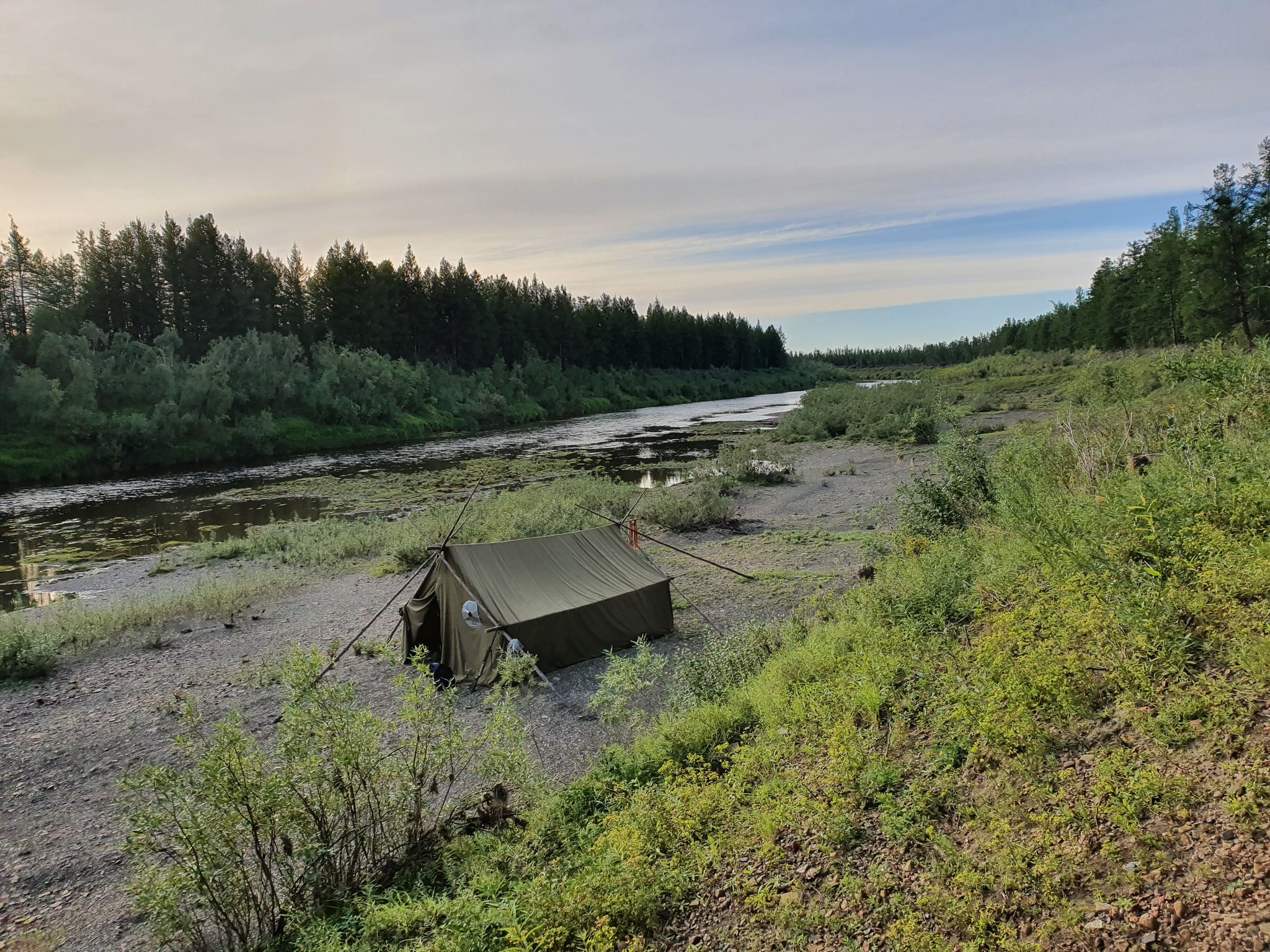 200 km along the taiga river. Photo selection - My, The nature of Russia, Yakutia, The photo, Longpost, River