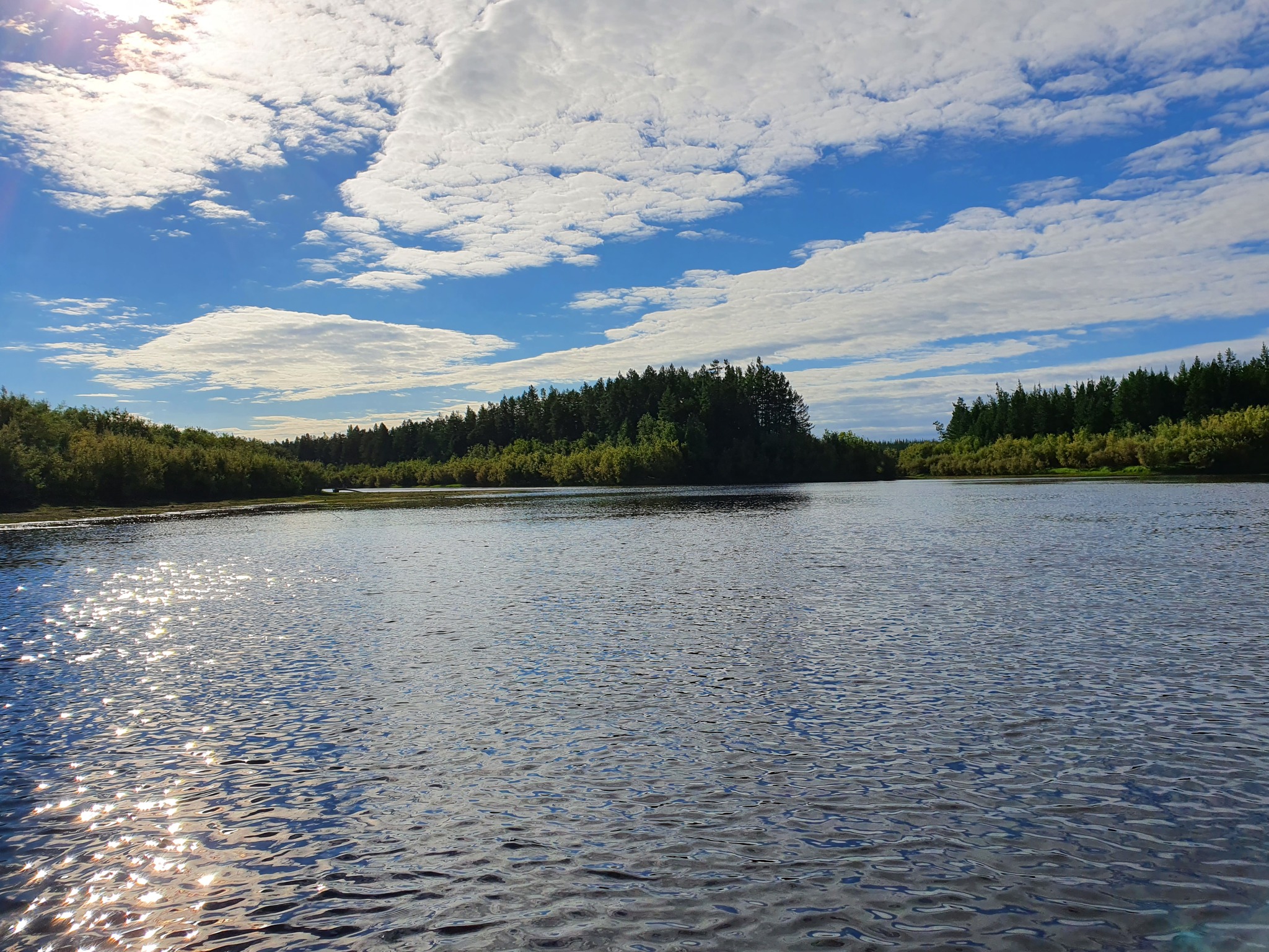 200 km along the taiga river. Photo selection - My, The nature of Russia, Yakutia, The photo, Longpost, River