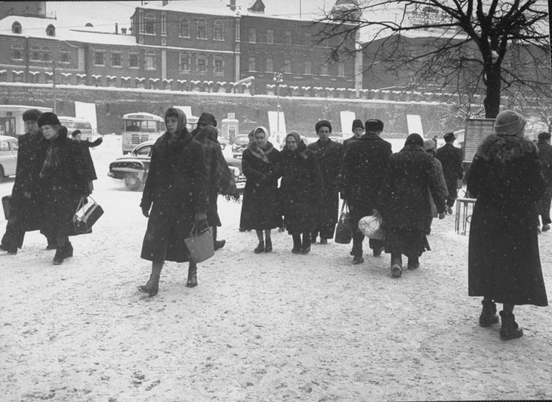 THE END OF THE FIFTY IN THE USSR - the USSR, 50th, Old photo, Longpost, Black and white photo