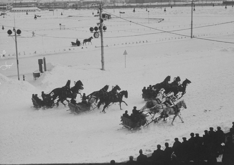 THE END OF THE FIFTY IN THE USSR - the USSR, 50th, Old photo, Longpost, Black and white photo