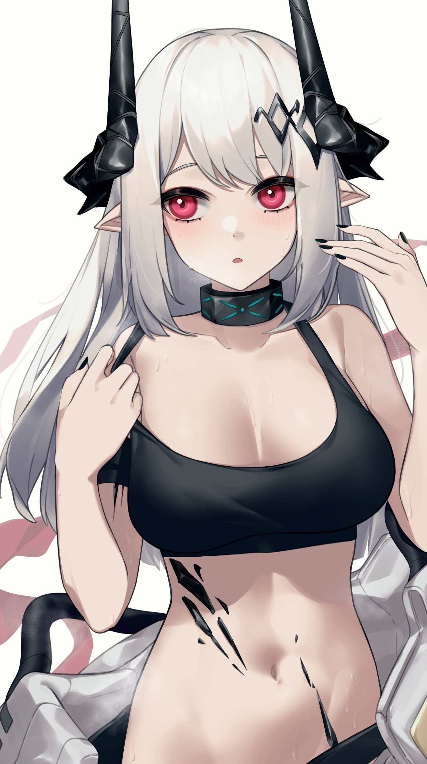 Arknights operators - NSFW, Аниме, Anime Art, Arknights, Texas (Arknights), Blaze, Mudrock, La Pluma, Surtr, Видео, Вертикальное видео, Длиннопост