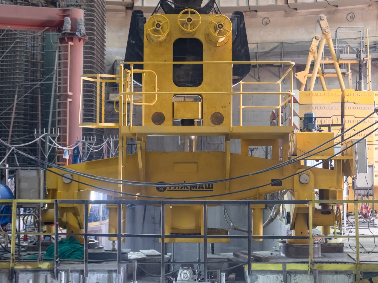 Росатом в Бангладеш испытал полярный кран ТЯЖМАШа | Пикабу