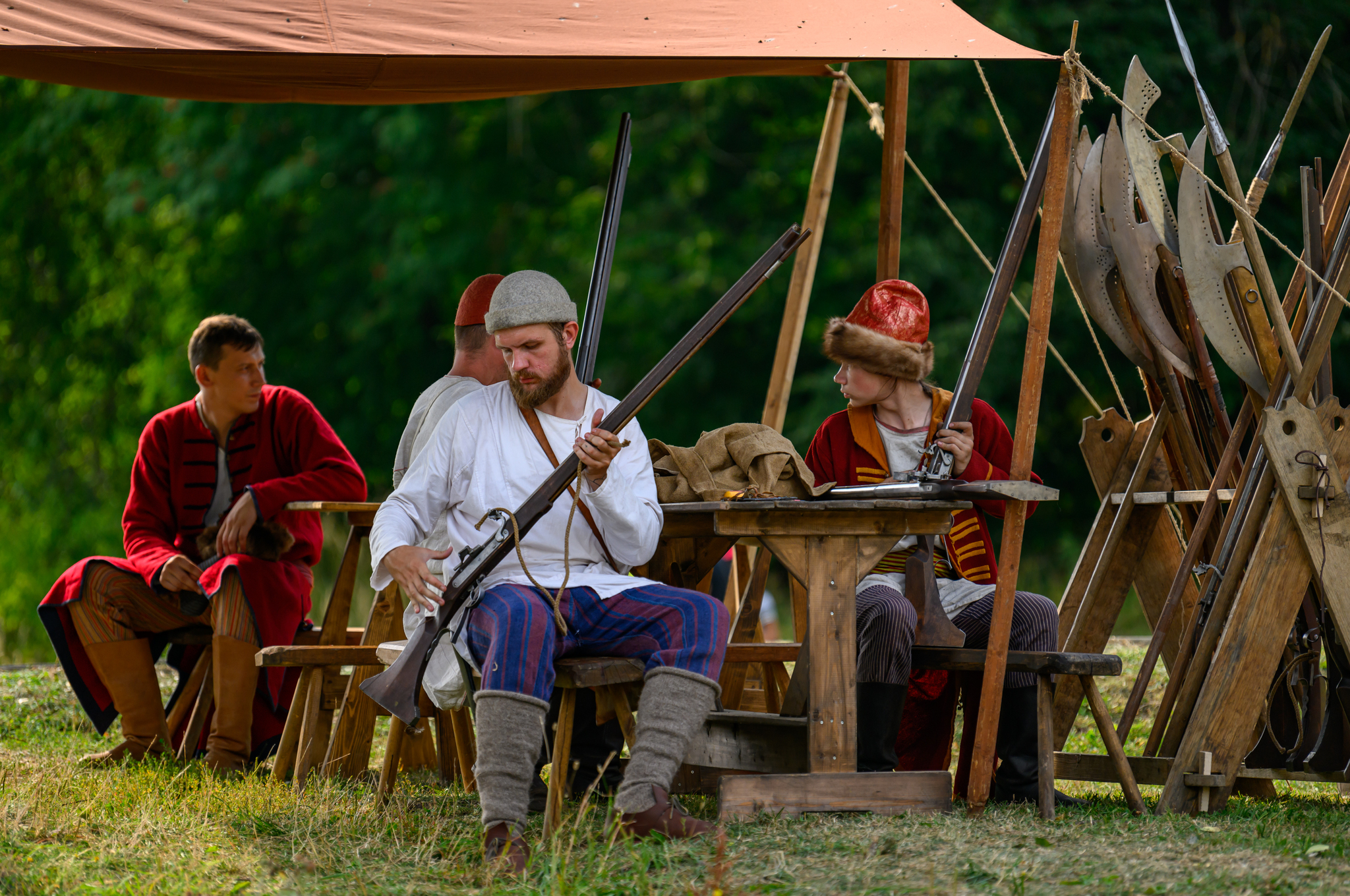 Yakhroma. City Day 2022. Photo report - My, История России, Historical reconstruction, Reconstruction, The photo, Dmitrov, Longpost, Yakhroma