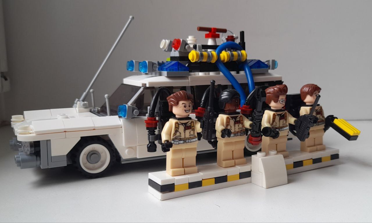 Ghostbusters car - My, Constructor, Ghostbusters, Collect, Longpost