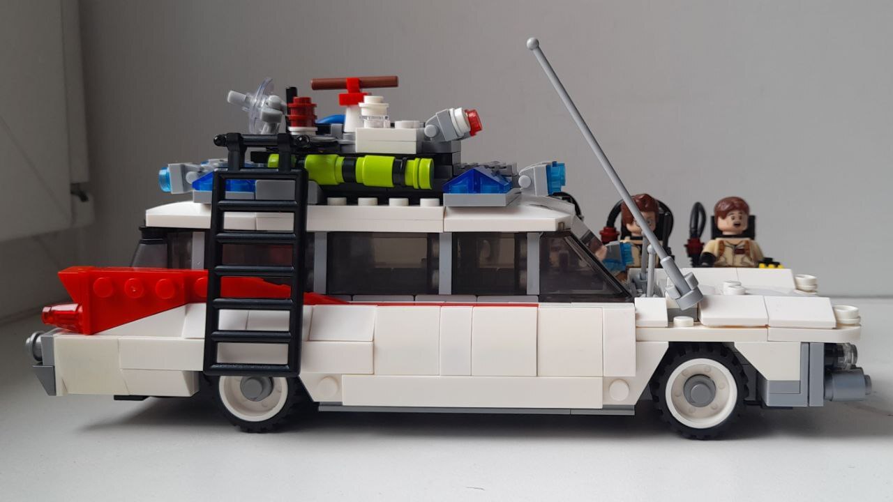 Ghostbusters car - My, Constructor, Ghostbusters, Collect, Longpost