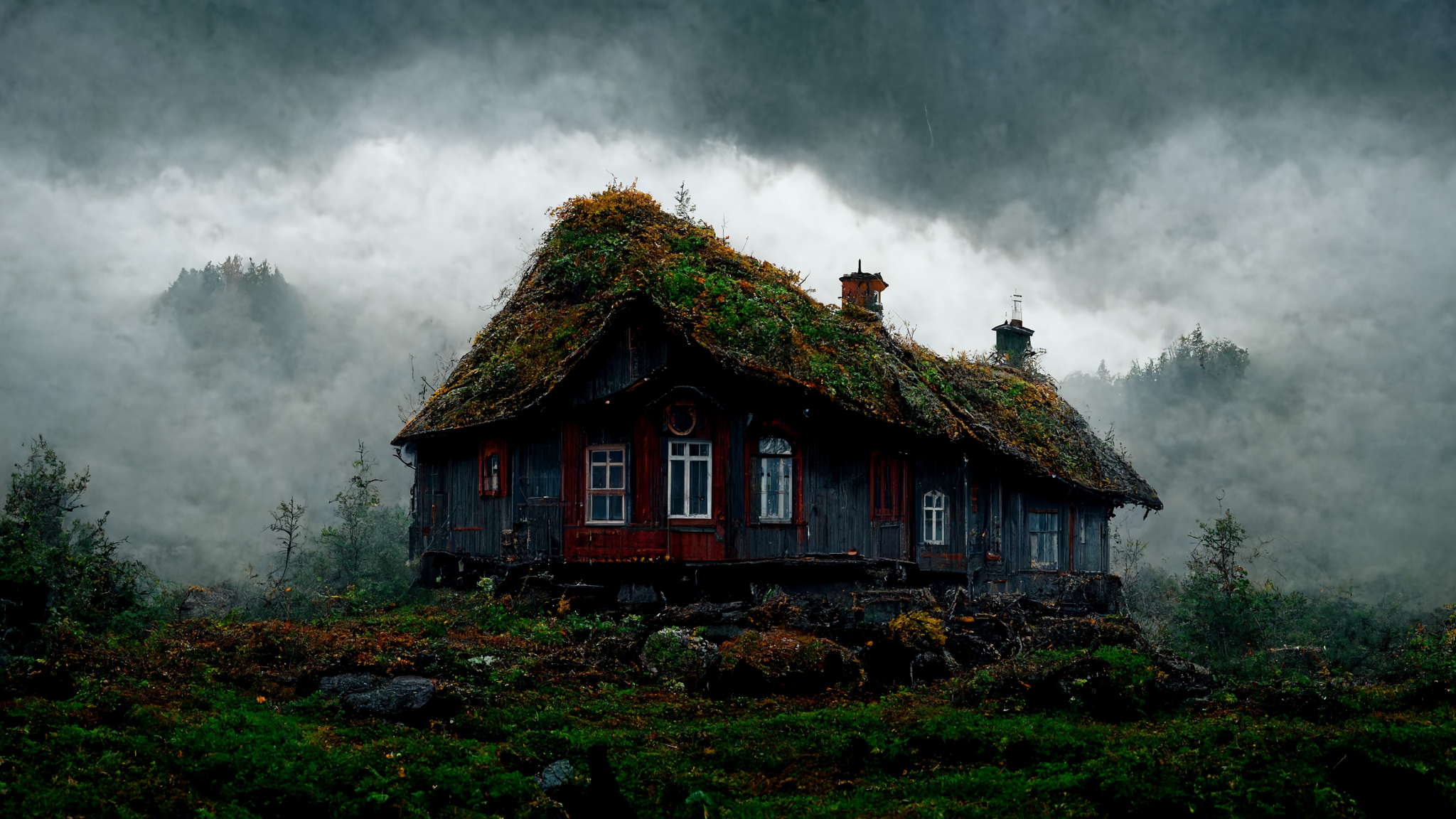 midjourney. Norwegian - My, Midjourney, Нейронные сети, Art, Landscape, Nature, Norway, Fjords, Longpost