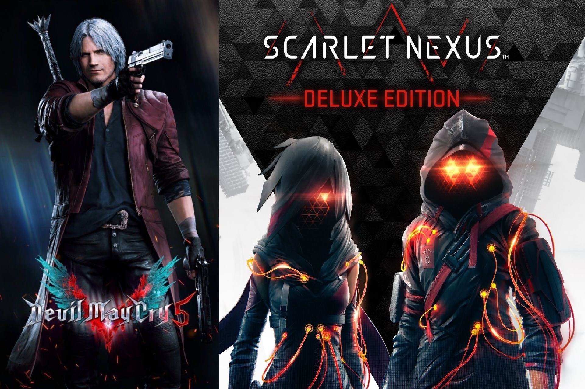 SCARLET NEXUS and Devil May Cry 5 giveaway - My, Drawing, Steamgifts, Steam