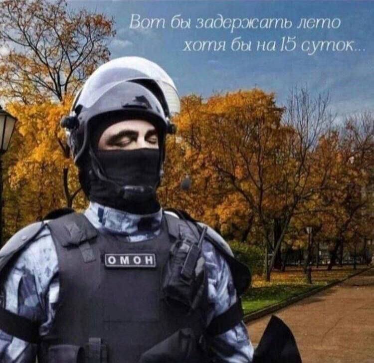 And then drop something... - Humor, Summer, Autumn, Police, Picture with text, Riot police