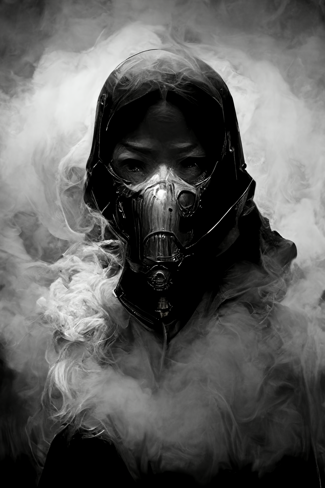 Midjourney. Smoke - My, Midjourney, Нейронные сети, Art, Mortal kombat, Sega, Longpost