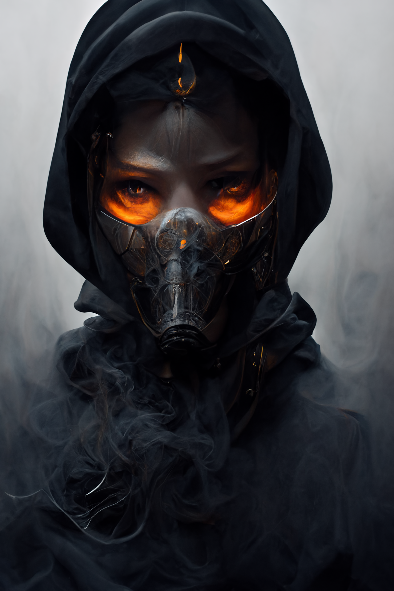 Midjourney. Smoke - My, Midjourney, Нейронные сети, Art, Mortal kombat, Sega, Longpost