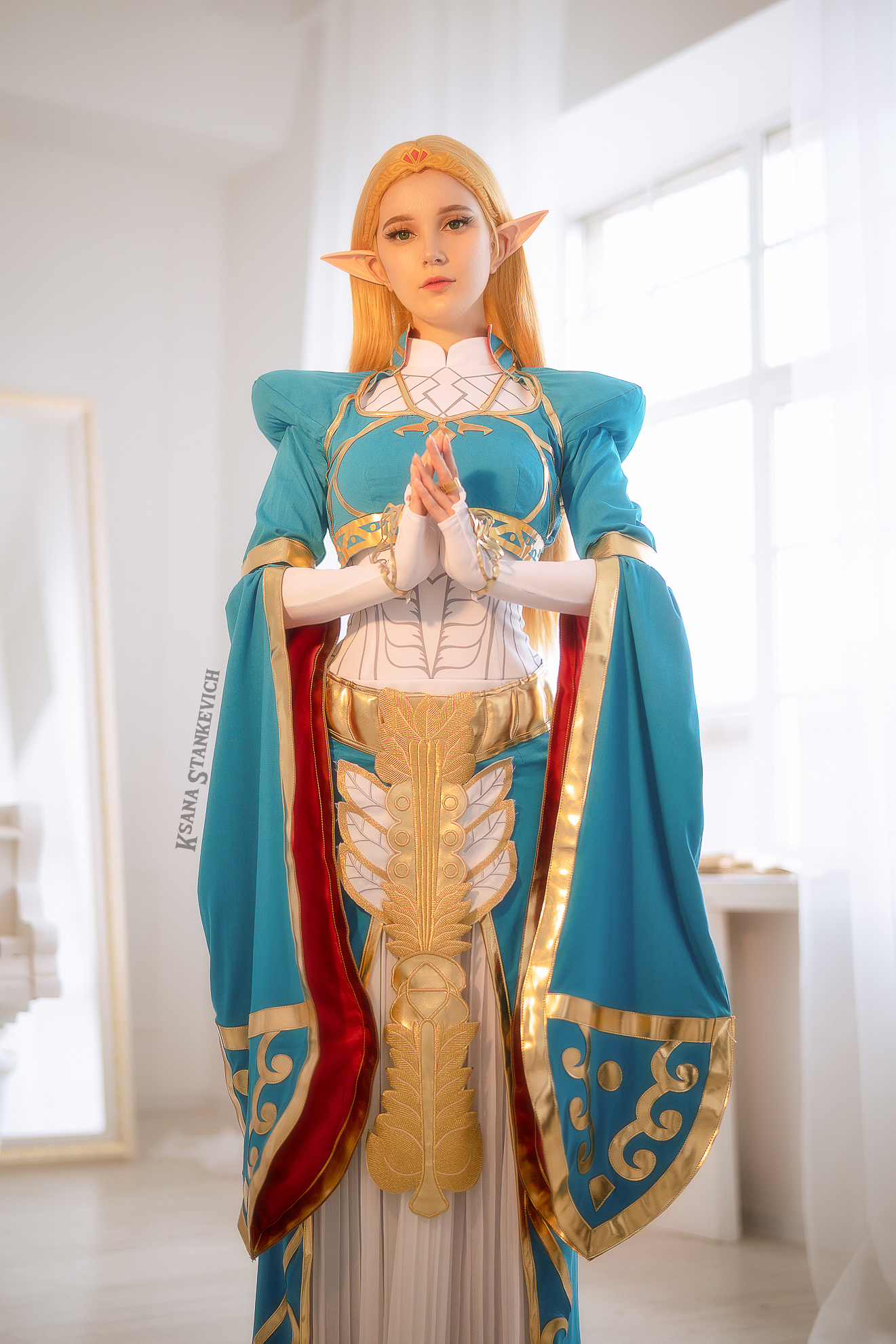 Принцесса Зельда - Моё, Косплей, Костюм, The Legend of Zelda, Princess Zelda, Видеоигра, Длиннопост, Ksana Stankevich