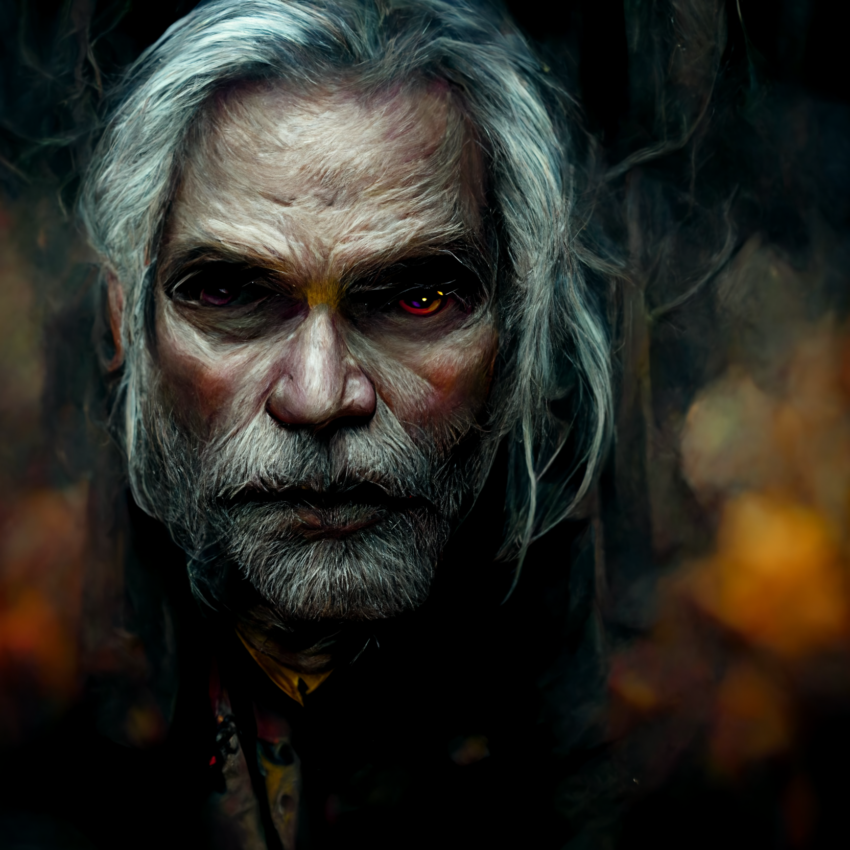 Witcher - My, Images, Нейронные сети, Artificial Intelligence, Witcher, Longpost, Midjourney